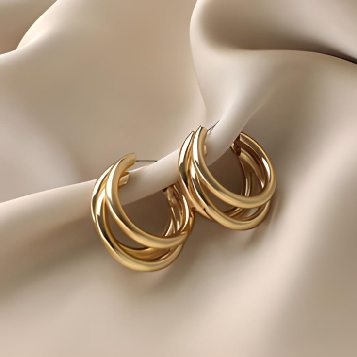 Aretes de oro